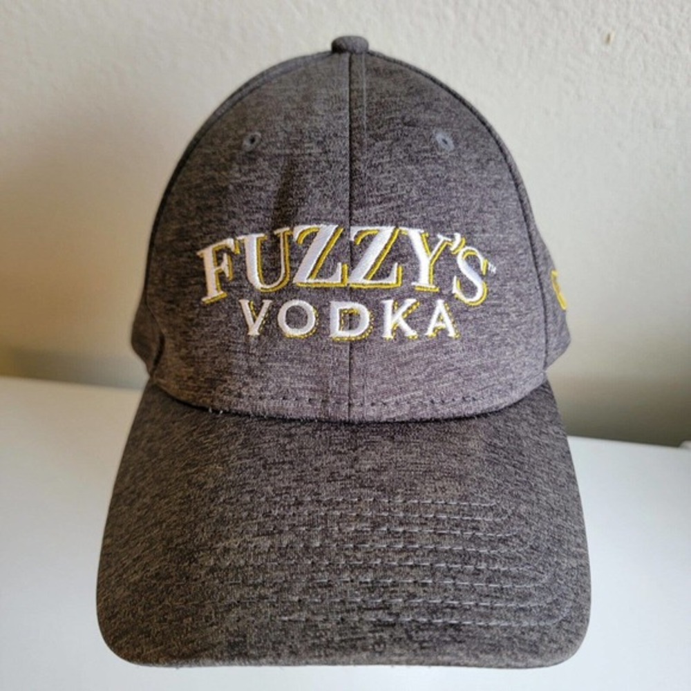 Fuzzy's Vodka Indy Car Racing New Era 39Thirty Fitted Hat Cap Large/ XL Gray #20